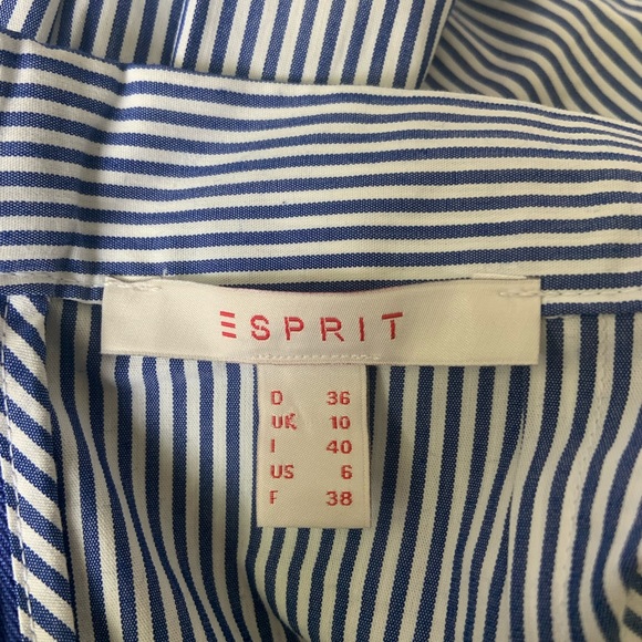 Esprit blue/white striped skirt - Picture 4 of 6